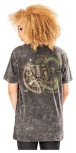 Koszulka Harry Potter Slytherin Acid Wash XL