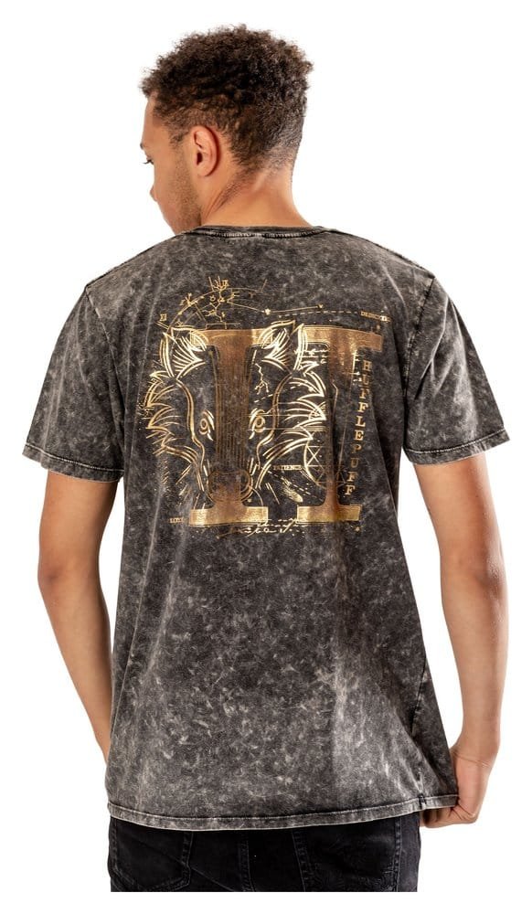 Koszulka Harry Potter Hufflepuff Acid Wash L Koszulka Harry Potter Hufflepuff Acid Wash L