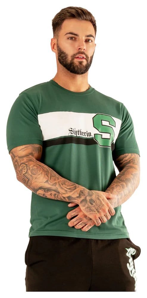 Harry Potter T-Shirt Slytherin Track And Field Size XXL Koszulka Harry Potter Slytherin Track And Field XXL