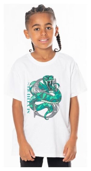 Harry Potter Kids T-Shirt Slytherin Mosaic Size 12-13