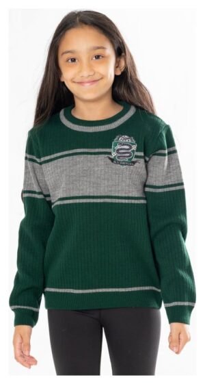 Sweter dziecięcy Slytherin Harry Potter rozmiar 5-6