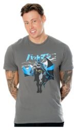 DC Comics T-Shirt Batman Manga Cape Size XXL