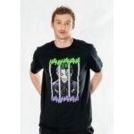 DC Comics T-Shirt The Joker Anime Smile Size M