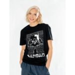 DC Comics T-Shirt Batman Anime City Size M